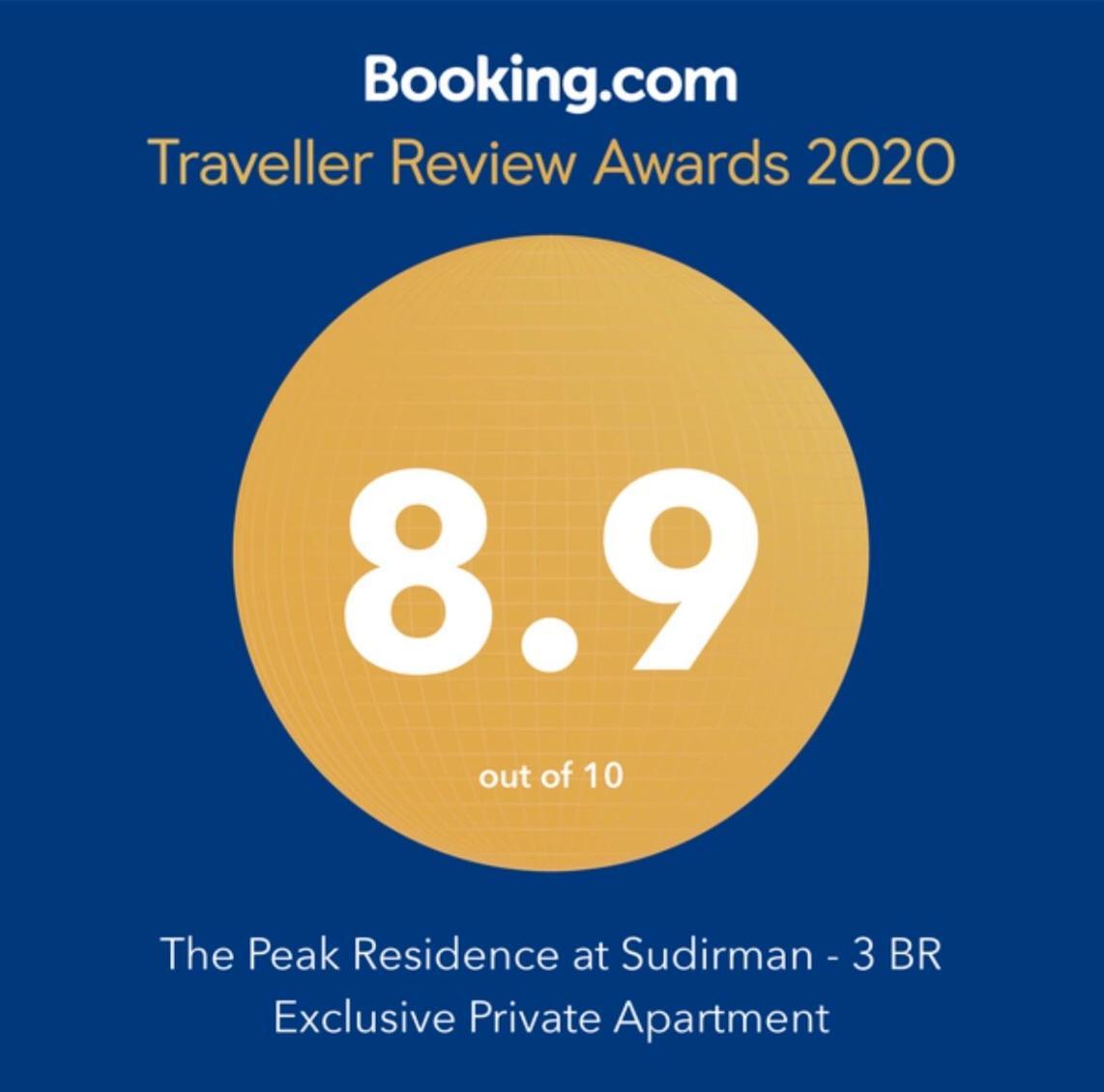 The Peak Residence At Sudirman - 3 Bedroom Exclusive Private Apartment Jakarta Eksteriør billede